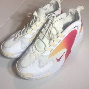 NIKE WOMEN ZOOM 2K WHITE RUSH PINK-SAIL MELON TIN